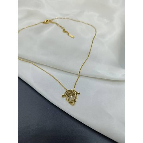 Zirkon Tal Serenay valye Model elik Kolye