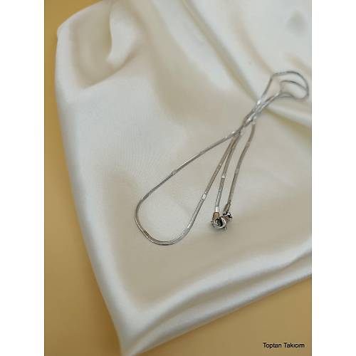 �elik �talyan Kolye - Ezmeli Model - 60 cm
