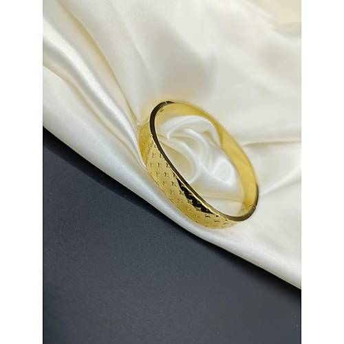 Yonca Desenli �elik Kelep�e Bileklik-2