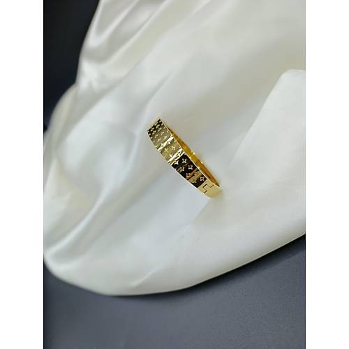 Yonca Desenli �elik Kelep�e Bileklik-2