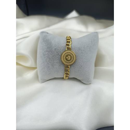 �eyrek Alt�n Model �elik Zincir Bileklik