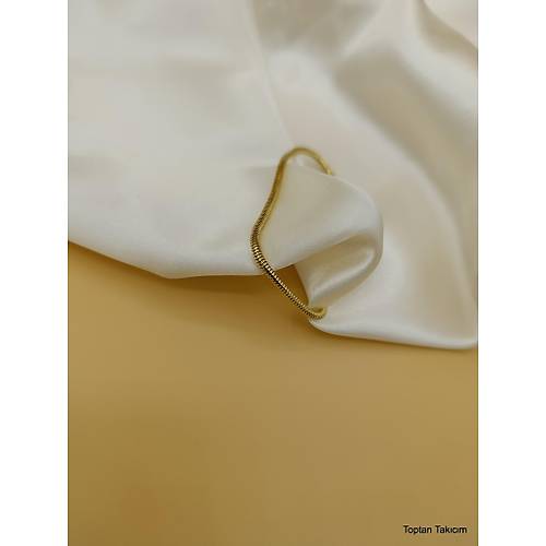 Y�lan S�rt� Boru Model �elik Zincir Bileklik