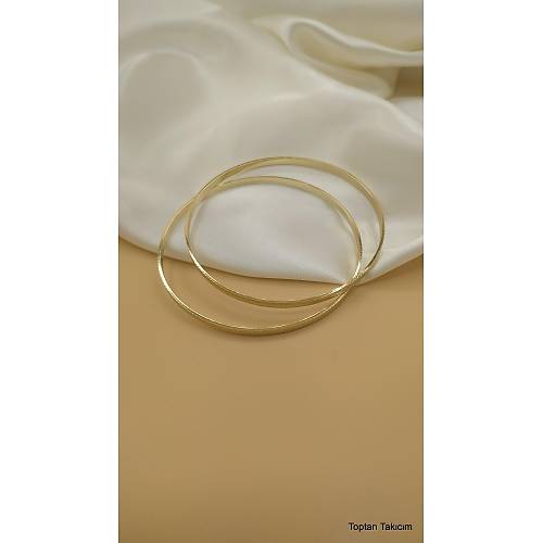 Xuping 2'li Desenli elik Ajda Bileklik - 6.0cm