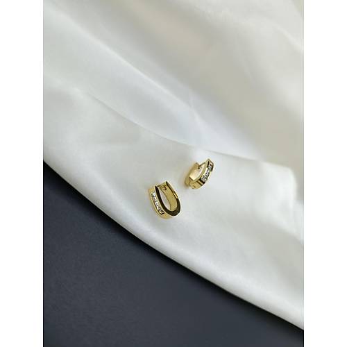 Zirkon Tal elik Oval Halka Kpe