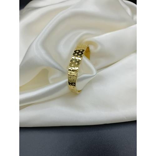 Yonca Desenli �elik Kelep�e Bileklik-2