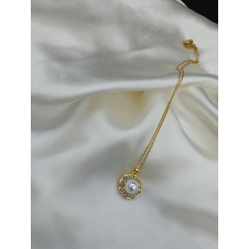 Zirkon Ta�l� G�ne� Model �ncili �elik Kolye