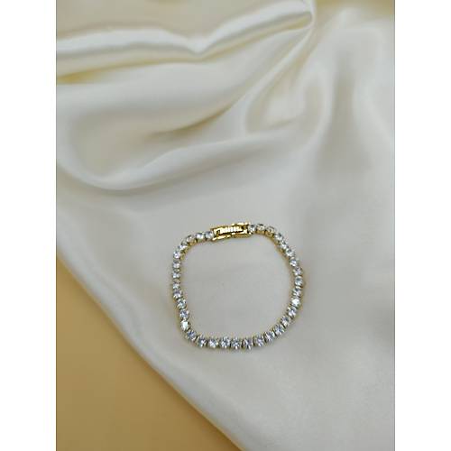 Zirkon Ta� Suyolu L�ks �elik Bileklik