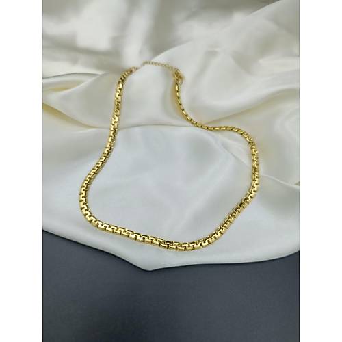 Kal�n Zincir Model �elik Kolye