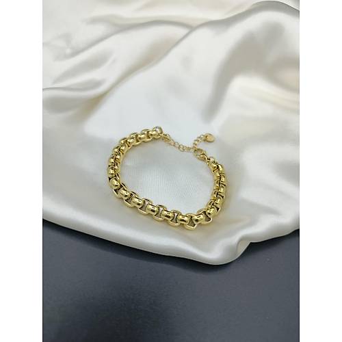 Kuyumcu Model �� ��e Ge�me �elik Zincir Bileklik