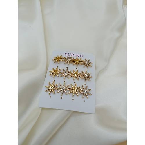 Zirkon Ta�l� Y�ld�z Model Xuping K�pe