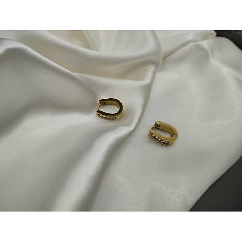 Zirkon Tal elik Oval Halka Kpe