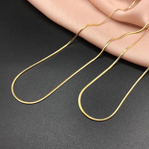 talyan elik Kolye - nce Model -   45cm