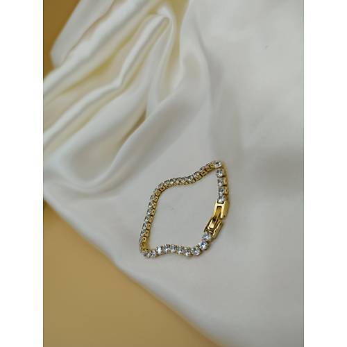 Zirkon Ta� Suyolu L�ks �elik Bileklik