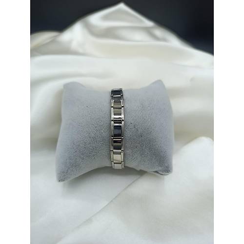 Nomination Model �elik Bileklik - Silver