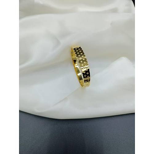 Yonca Desenli �elik Kelep�e Bileklik-2