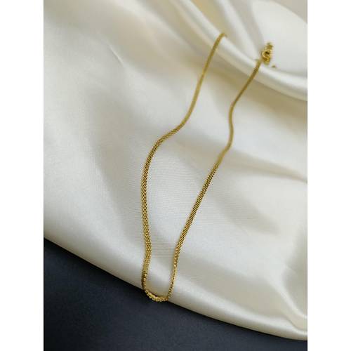 Has�r Model �elik Zincir Kolye - 45 cm