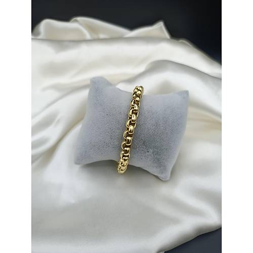 Kuyumcu Model �� ��e Ge�me �elik Zincir Bileklik