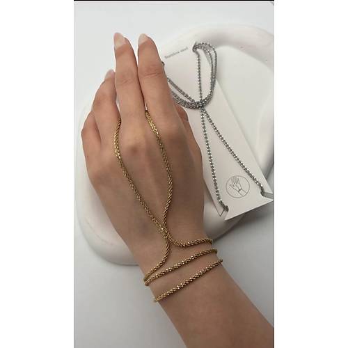Singapur Burgu Zincir Model Silver �elik �ahmeran Bileklik