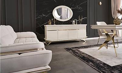 Angel Gold Yemek Odası