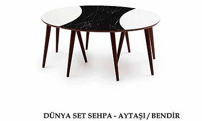 D�nya Set Sehpa-Ayta��/Bendir