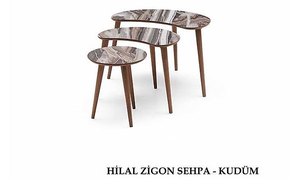 Hilal Zigon Sehpa-Kudm