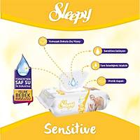 Sleepy Sensitive Islak Mendil 3 Adet (3x50 Yaprak)