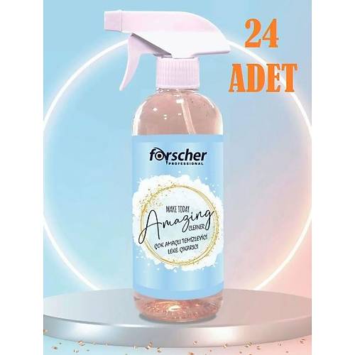 Forscher Make Today Amazing Cleaner �ok Ama�l� Temizleyici Leke ��kar�c� 475 ml X 24 ADET