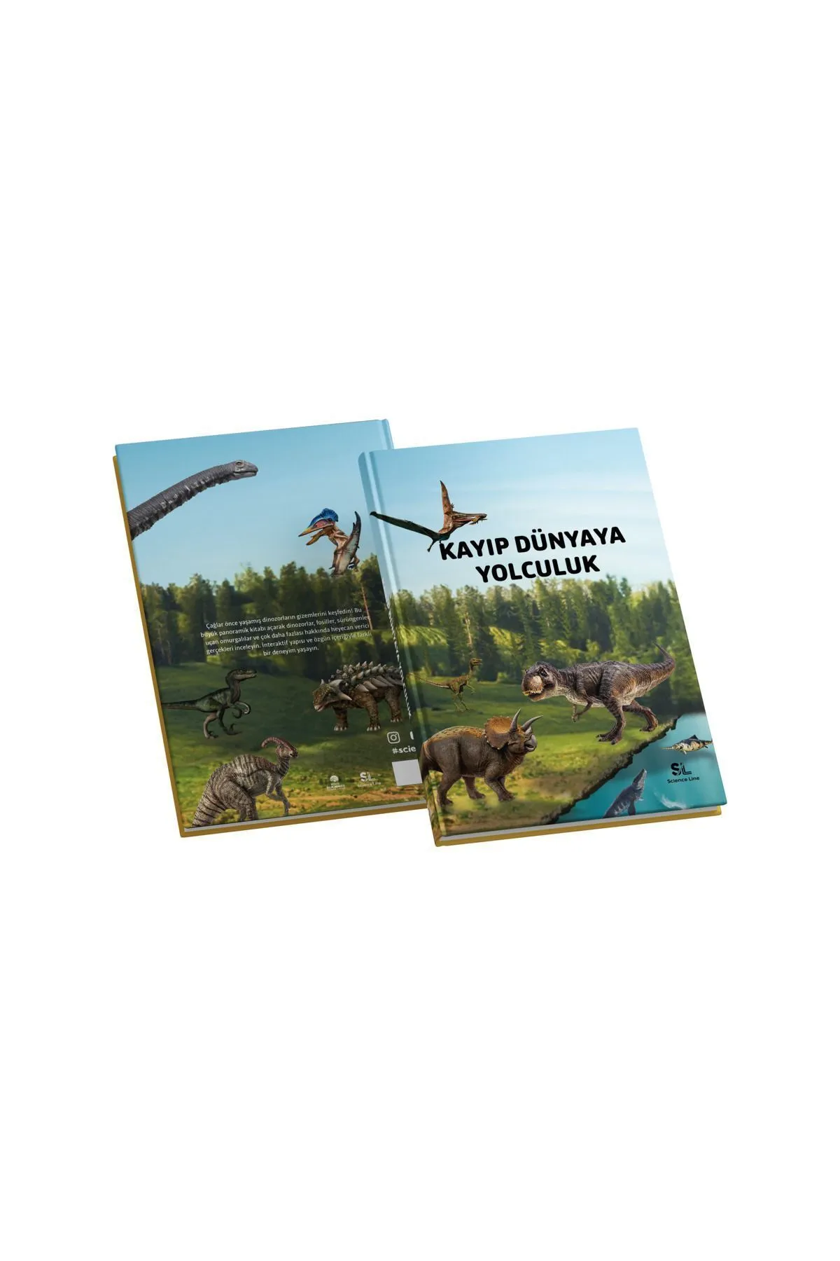 Kayıp Dünyaya Yolculuk Panoramik kitap