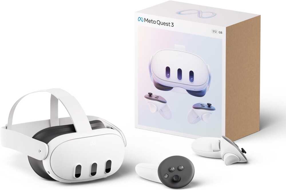 Oculus Meta Quest 3 512 GB All-In-One VR Sanal Gerçeklik Gözlüğü
