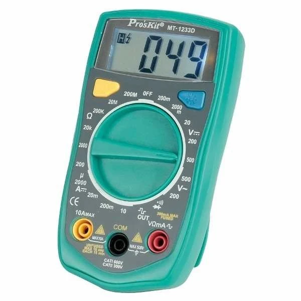 PROSKIT Dijital Multimetre - MT-1233D