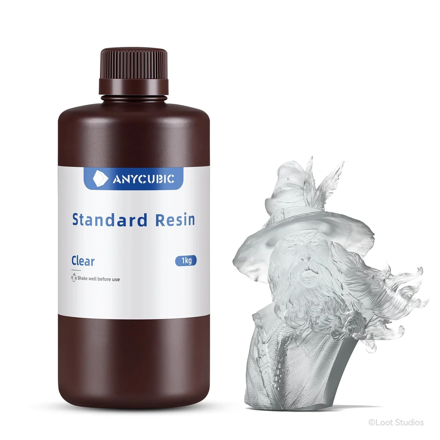 Anycubic Standart Resin - Translucent Clear (Şeffaf)