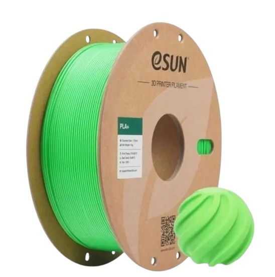 ESUN PLA Filament RGB Yeşil (RGB Green ) 1.75mm 1Kg