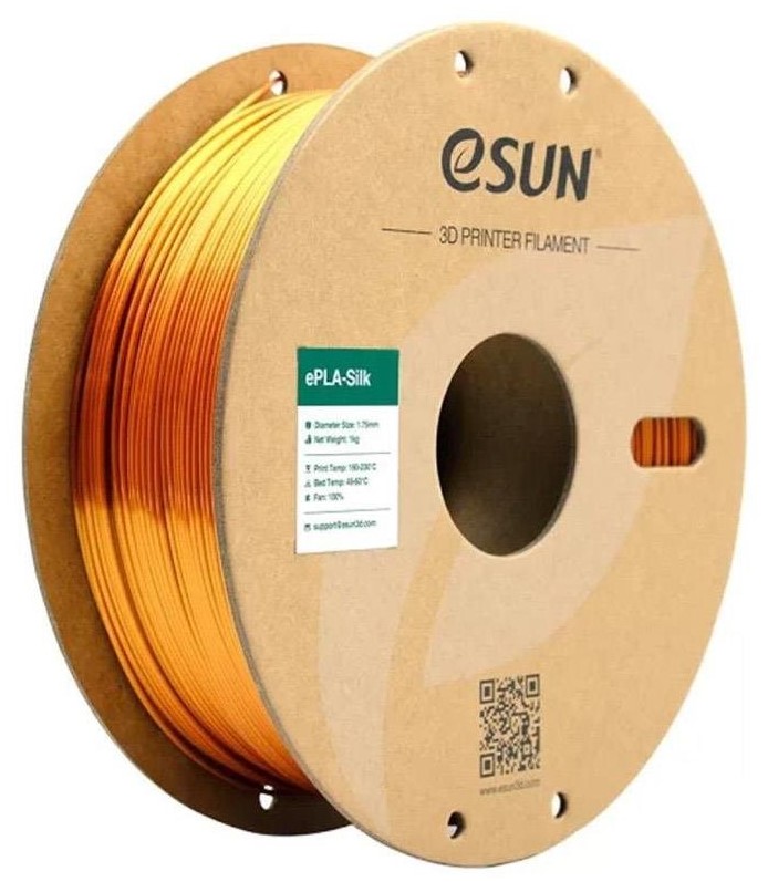 eSUN Silk PLA 3D Printer Filament Bakır (Cooper)