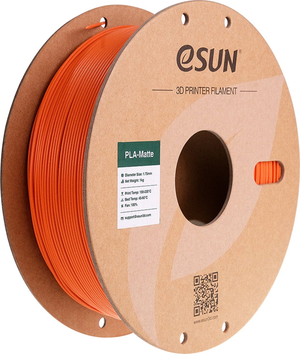 ESUN e-PLA Matte Filament Mandalina (Tangerine) 1.75mm 1Kg