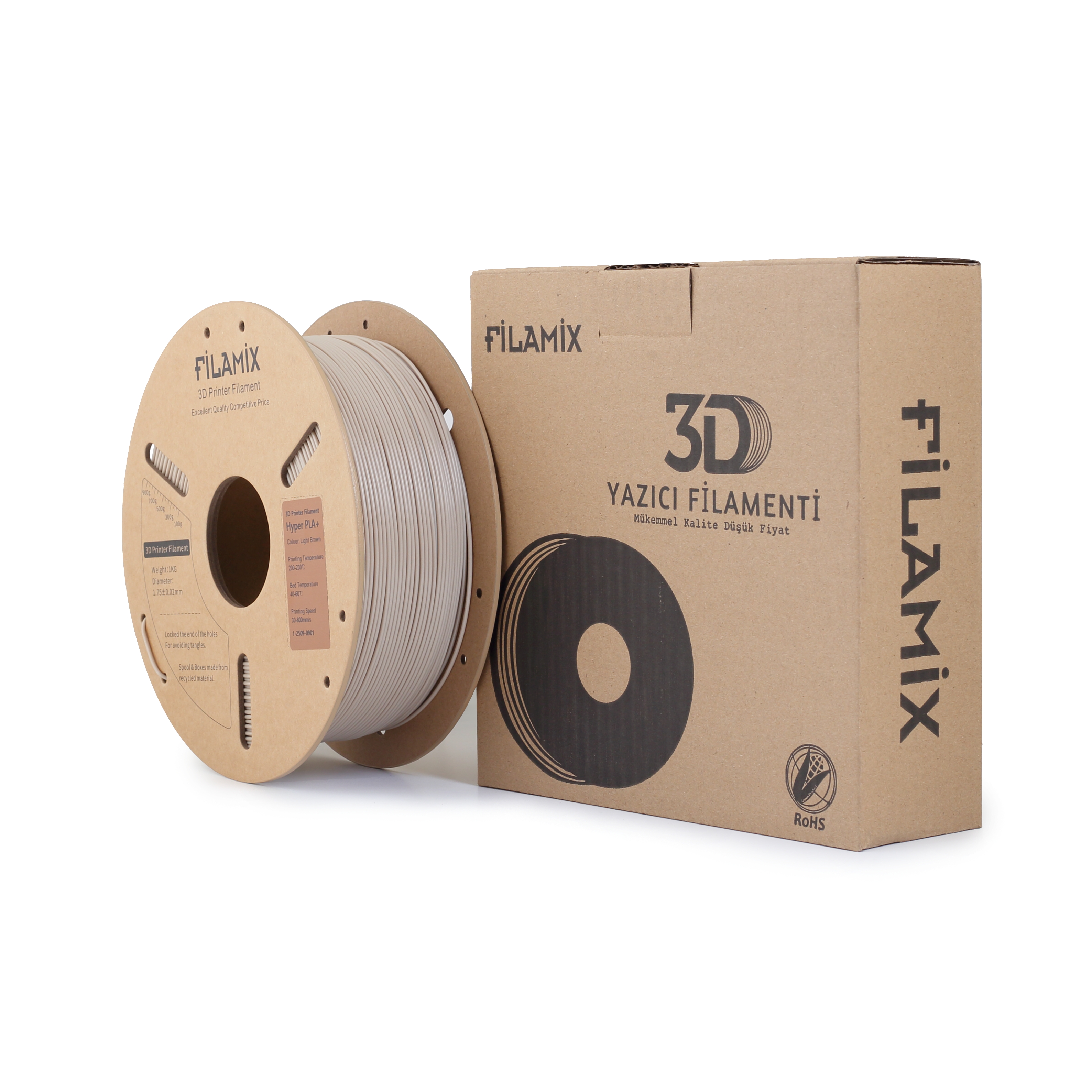 Filamix Hyper PLA+ Açık Kahve ( Light Brown )