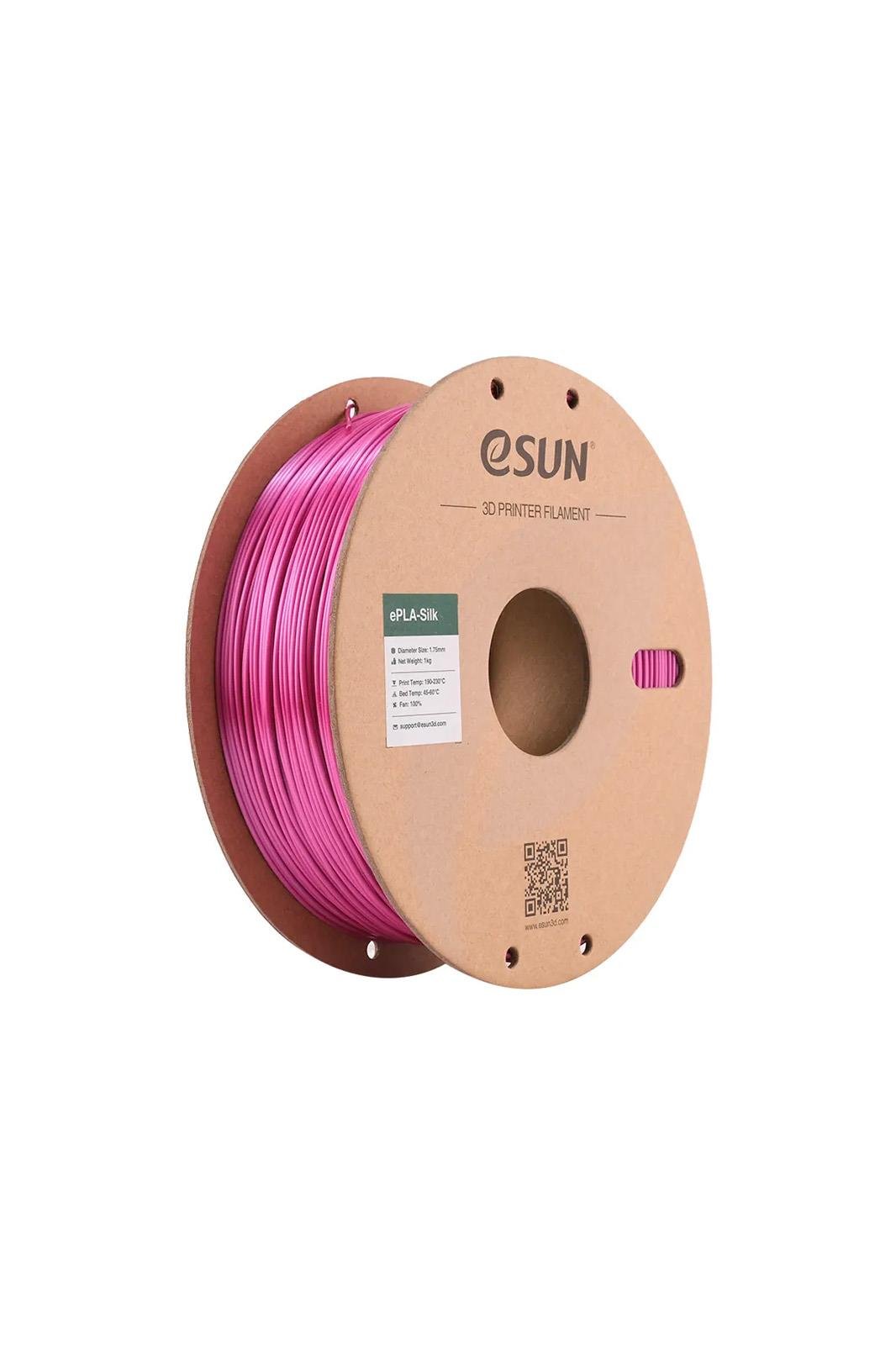 eSUN Silk PLA 3D Printer Filament Menekşe ( Violet )