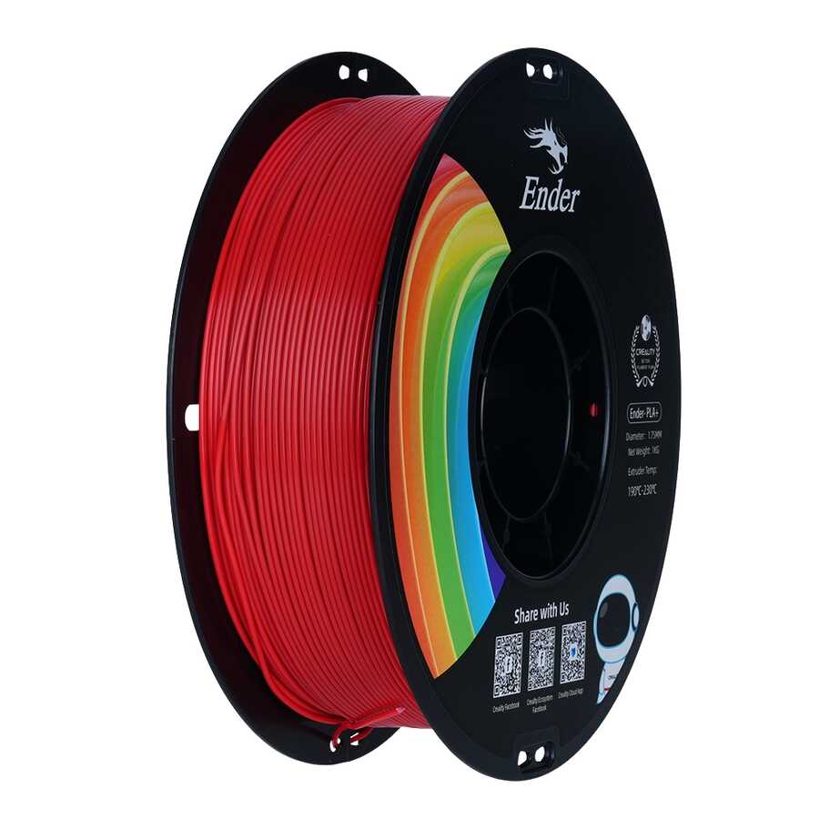 Creality Ender PLA+ Filament Kırmızı ( Red ) 1.75mm 1KG