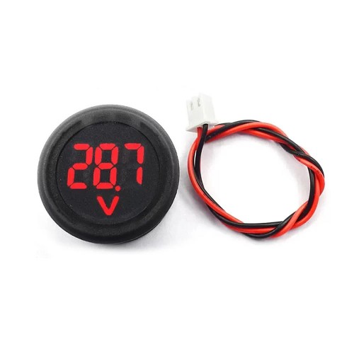 DC Voltmetre 4-100V Yuvarlak