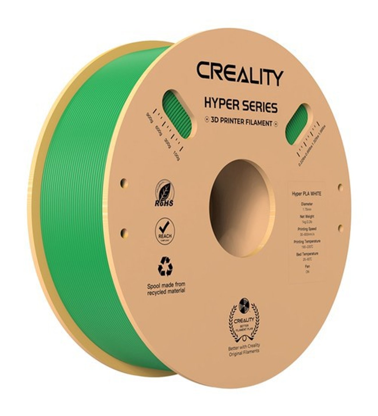 Creality Hyper PLA Yeşil ( Green ) 1.75mm 1kg
