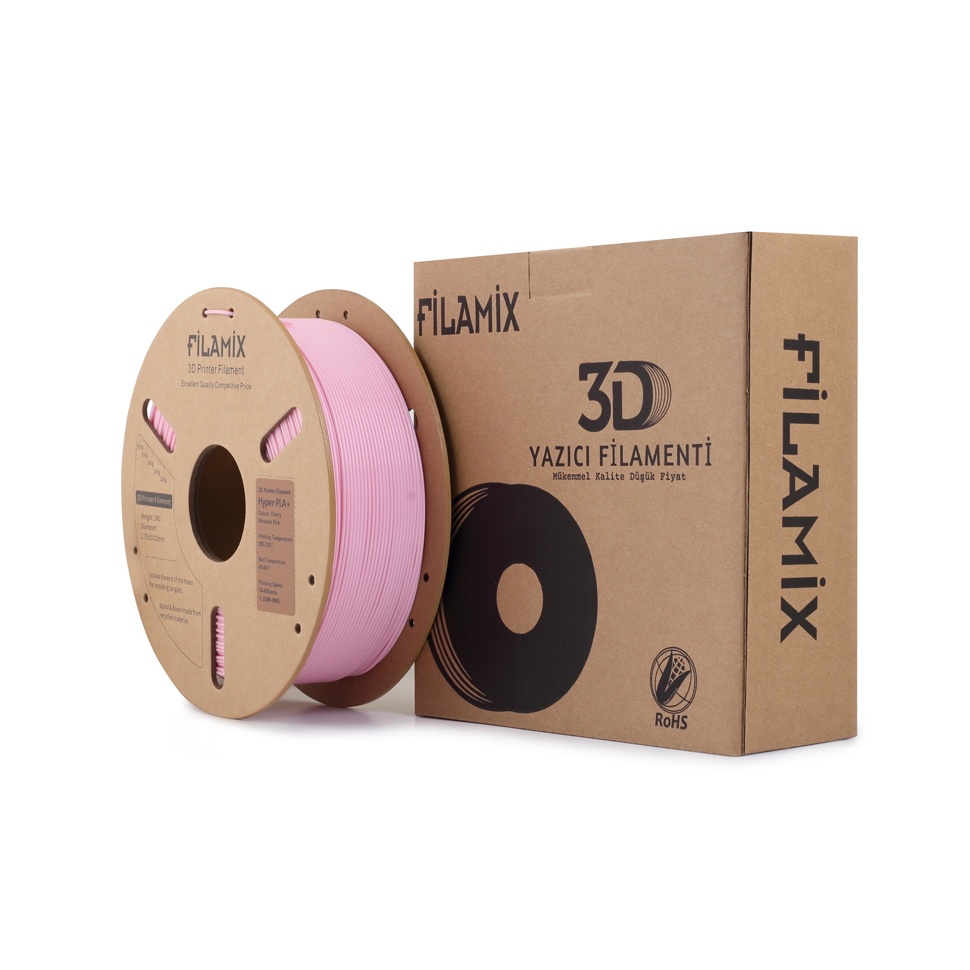 Filamix Hyper PLA+ Kiraz Çiçeği Pembesi ( Cherry Blossom Pink )