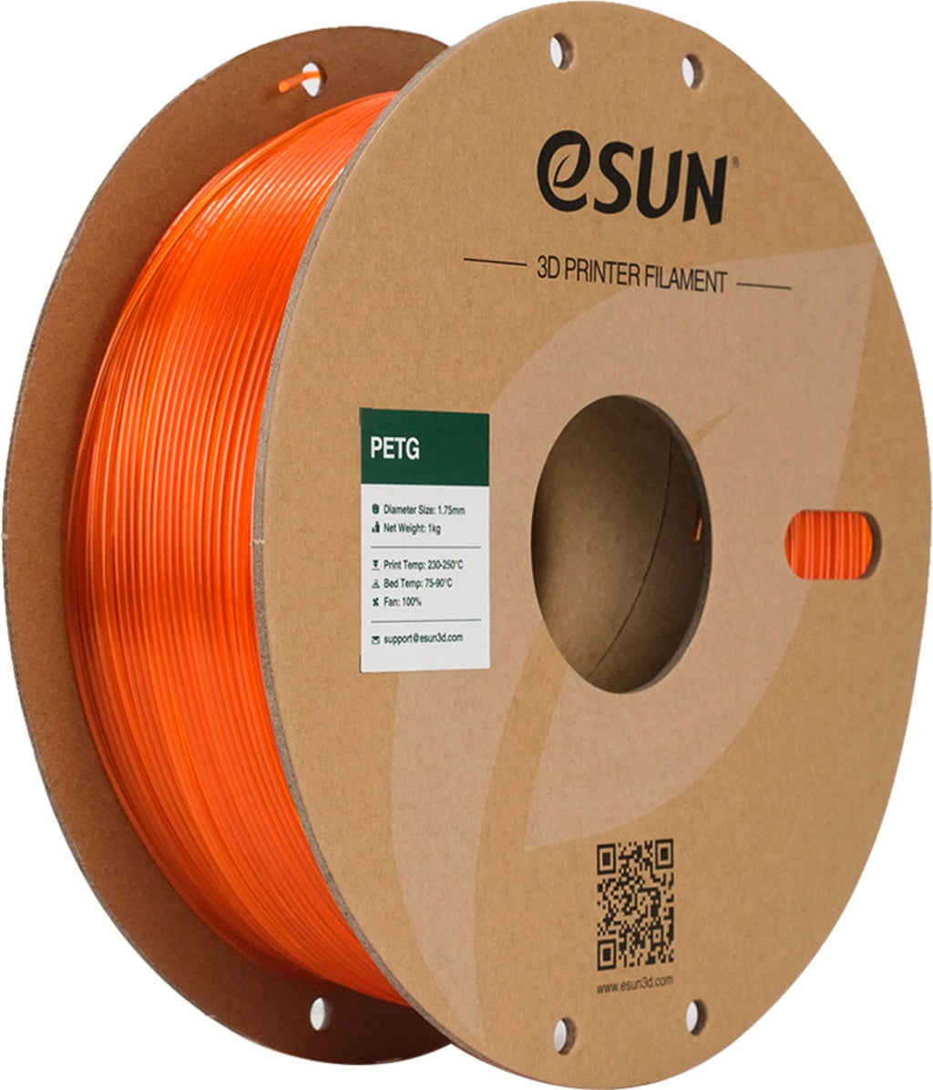 eSUN PETG Yarı Saydam Turuncu (Translucent Orange)  Filament