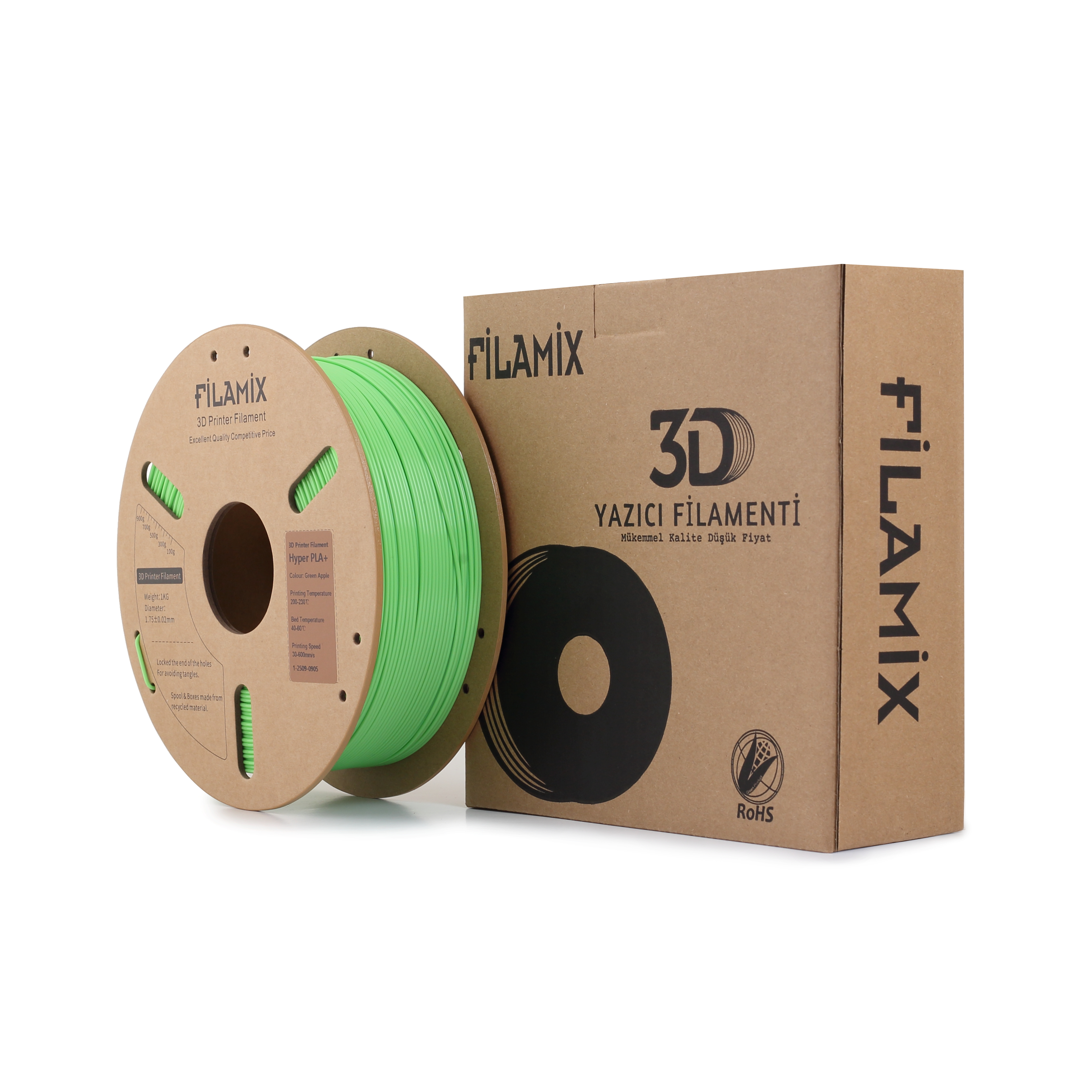 Filamix Hyper PLA+ Yeşil Elma ( Green Apple )