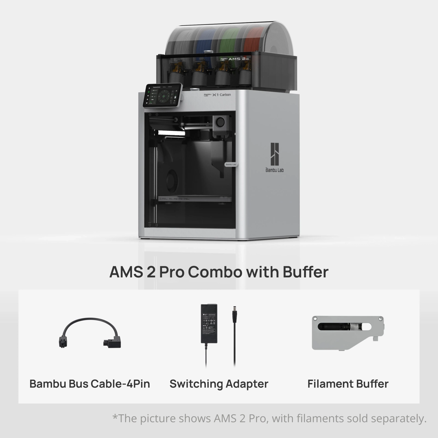 Bambu Lab X1 Carbon AMS2 Pro Combo 3D Yazıcı