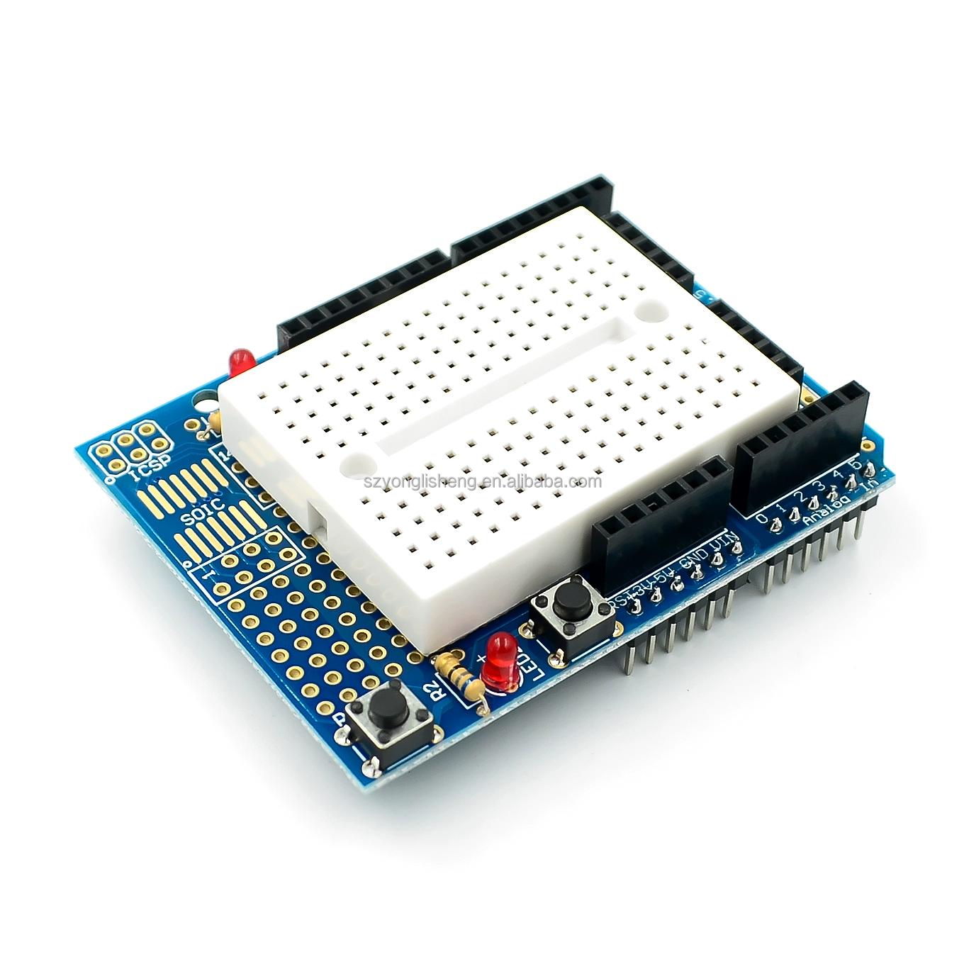 Arduino UNO R3 Proto Shield + Mini Breadboard | Prototip Kart