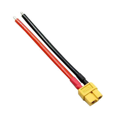 XT60 Dişi Konektör - 10 cm Silikon Kablo