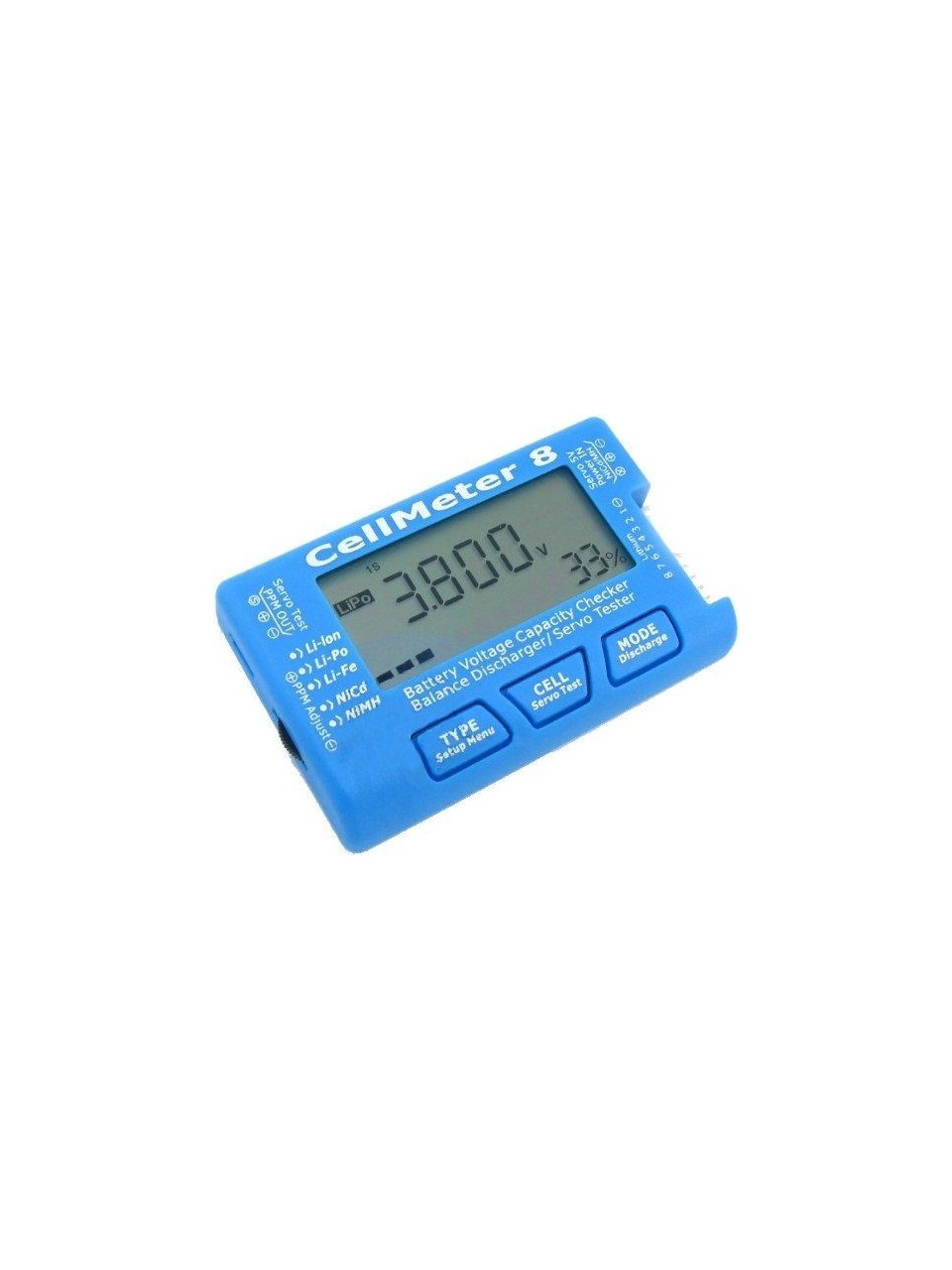 Cellmeter 8 Çok Işlevli Dijital Güç Servo Test Cihazı