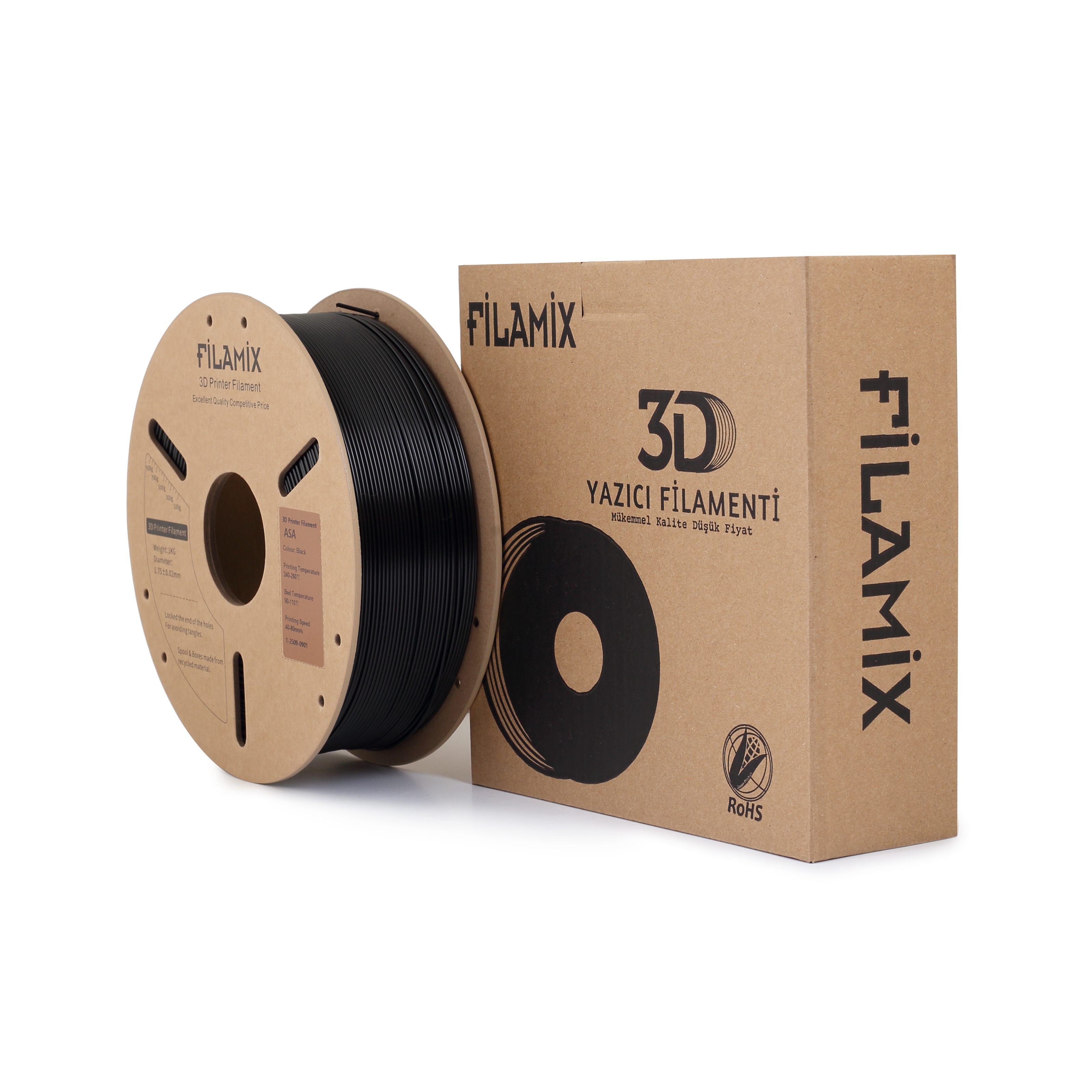 Filamix Asa Siyah ( Black ) Filament