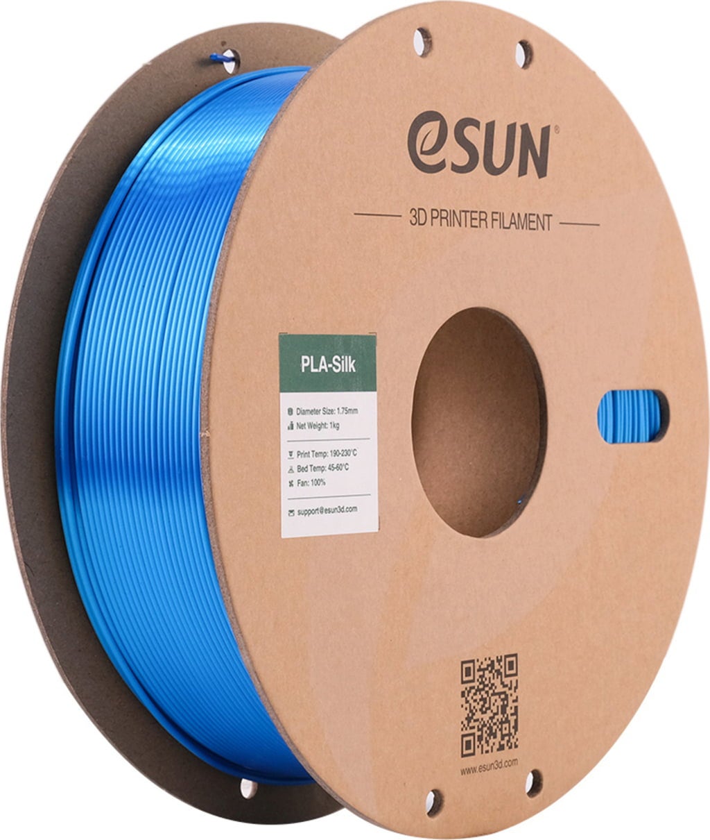 eSUN Silk PLA 3D Printer Filament Camgöbeği ( Cyan )