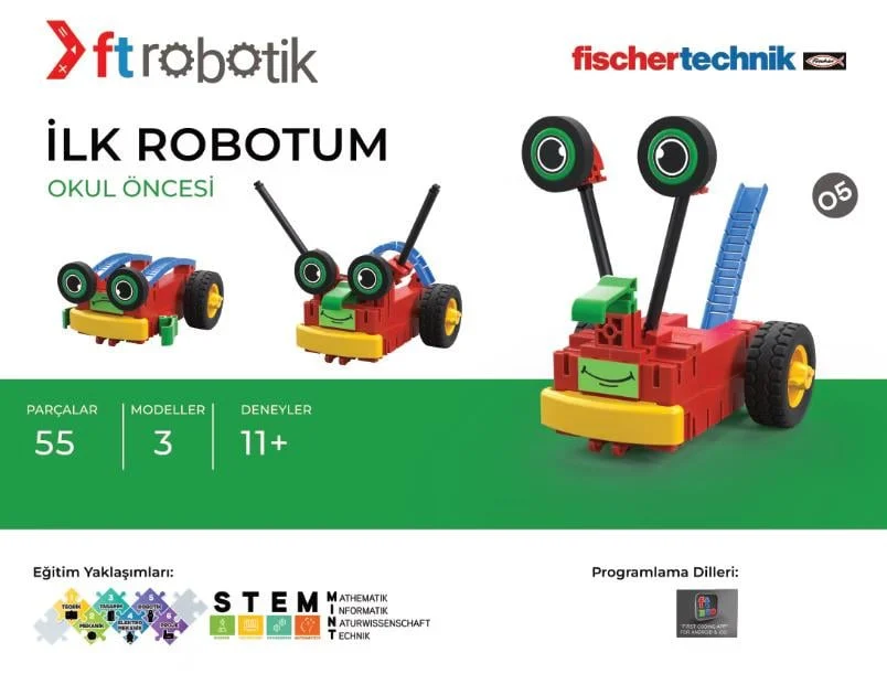 Fischertechnik - Okul Öncesi İlk Robotum Seti