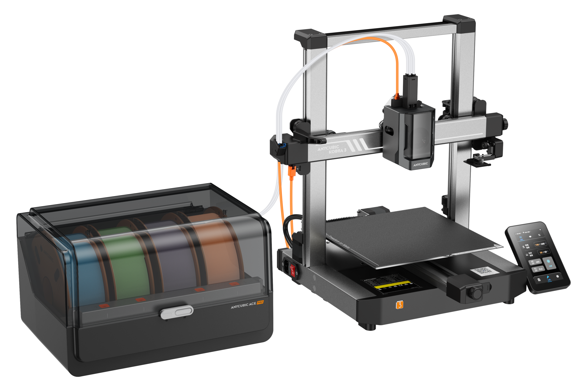 Anycubic Kobra 3 Combo 3D Yazıcı